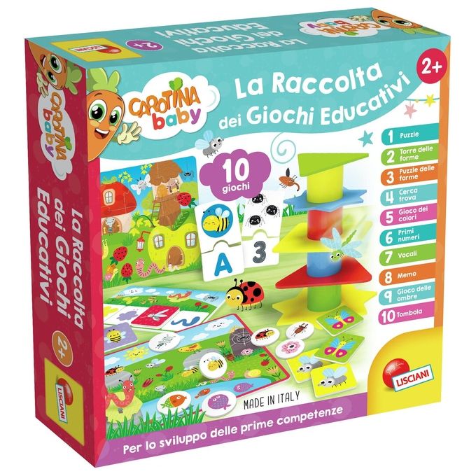 Lisciani Carotina Baby Raccolta Giochi Educativi