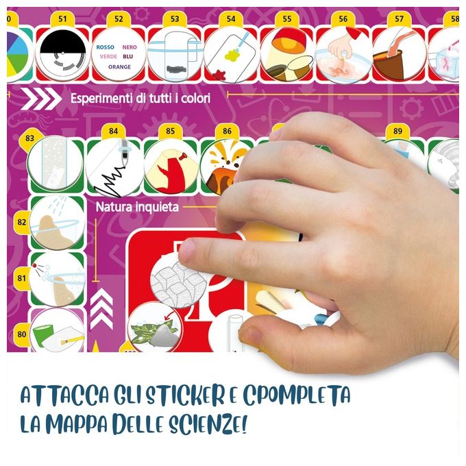 Lisciani Gioco Educativo Genius Laboratorio dei Primi 101 Esperimenti