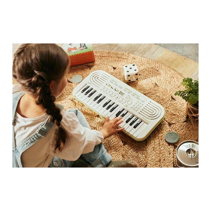 Casio Tastiera Musicale Casiotone Sa 50 Bianco e Verde