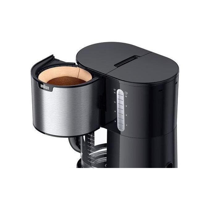 Braun KF 1500 BK PurShine Macchina per Espresso Automatica Nero