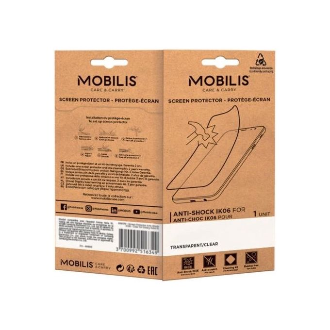 Mobilis Screen Protector Anti-Shock ik06 per Samsung Galaxy