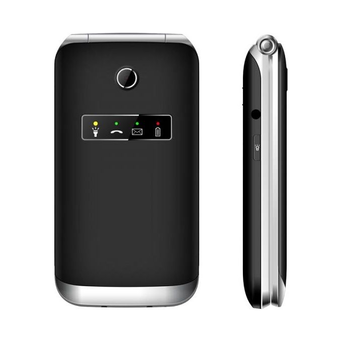 New Majestic TLF 82 Silento Senior Phone con Ampio Display da 2.8” a Colori Led