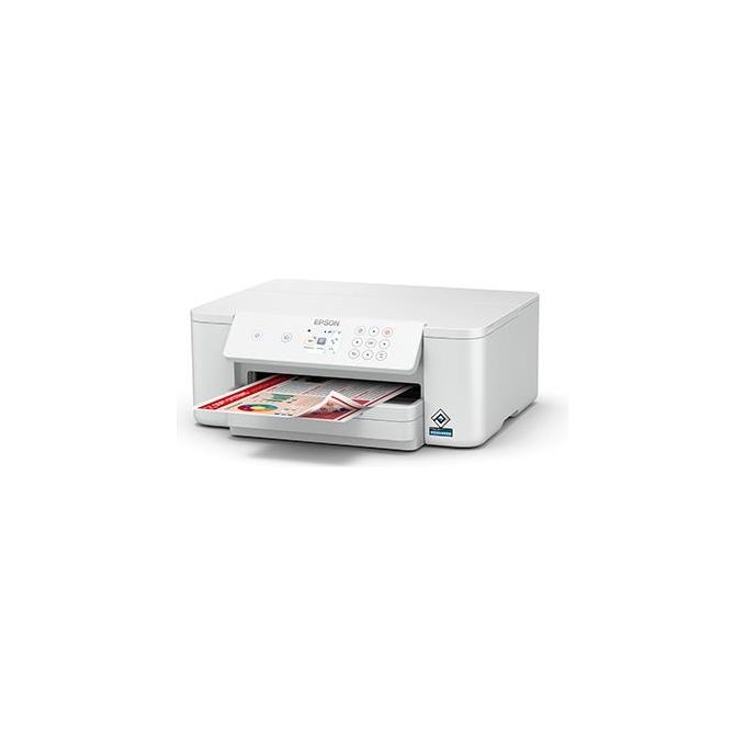 Epson C11CK18401 WorkForce Pro Stampante Inkjet A4 a Colori 4800x2400 dpi 21 pag-min Wi-Fi Ethernet Fronte Retro Automatica colore Bianco