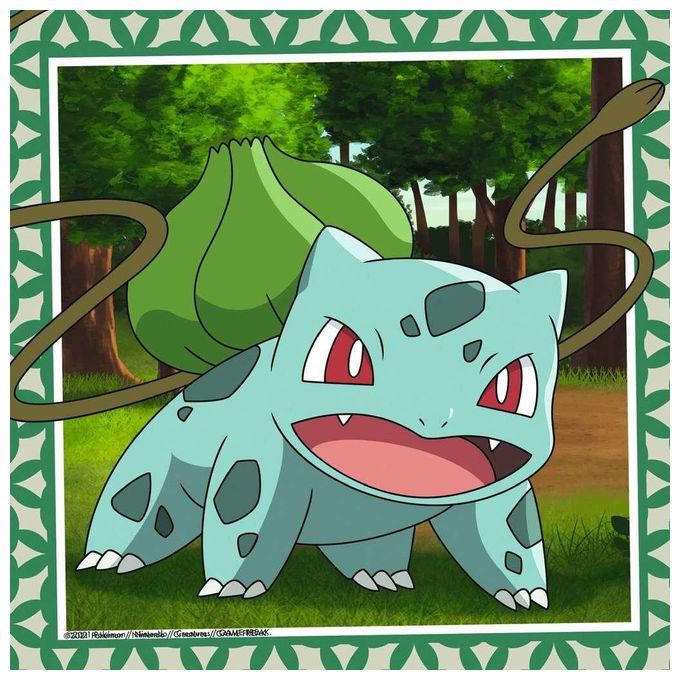 Ravensburger Puzzle Pokemon Assortito 3x49 Pezzi
