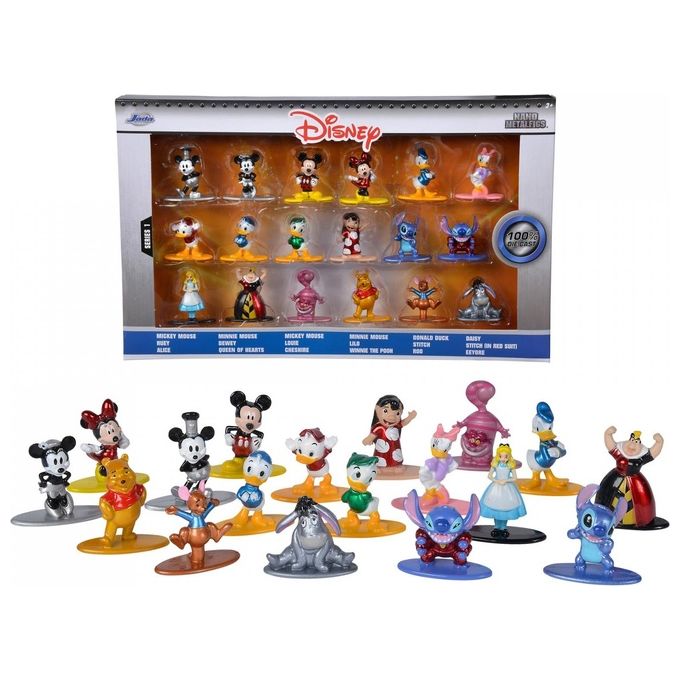 Jada Disney Gift Pack 18 Personaggi Die-Cast 4cm