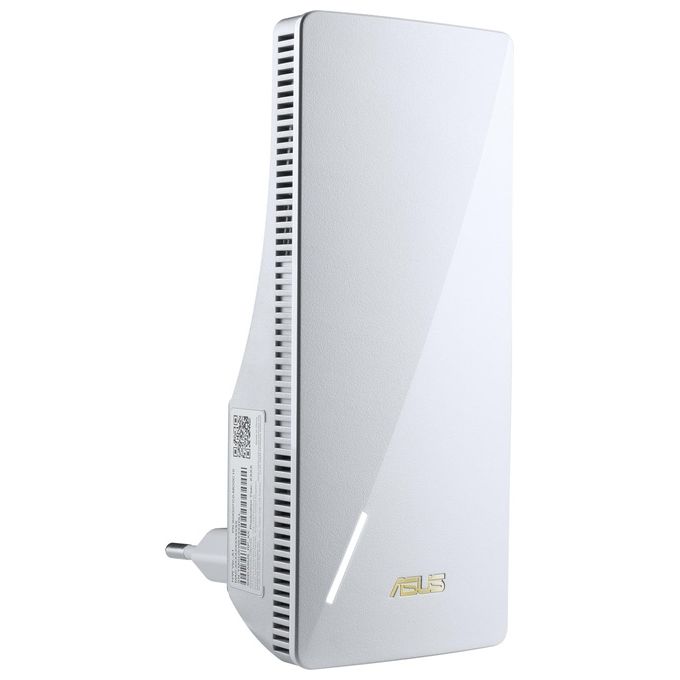 ASUS RP AX58 AX3000 Range Extender, Dual Band WiFi 6, 802.11ax, 2400 Mbps, AiMesh, Facile Configurazione e Gestione tramite App Mobile, Elevata Compatibilita', Bianco