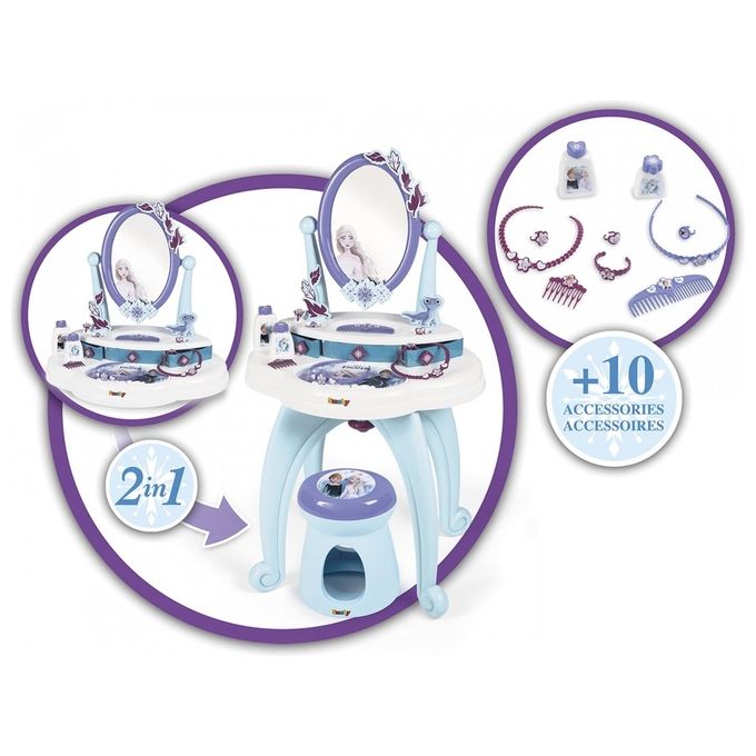 Smoby Frozen 2 in 1 Dressing Table