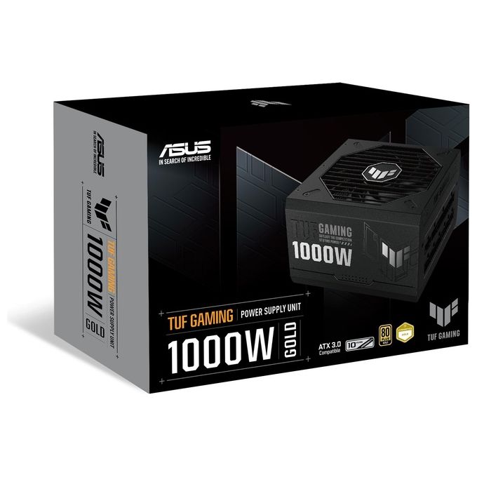 ASUS TUF Gaming 1000W Gold Alimentatore per Computer 204 pin ATX ATX Nero
