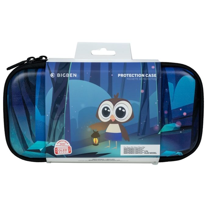 Big Ben Custodia Pouch Gufo per Nintendo Switch