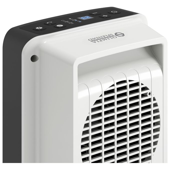Olimpia Splendid Termoventilatore Caldo Trendy Bianco e Nero