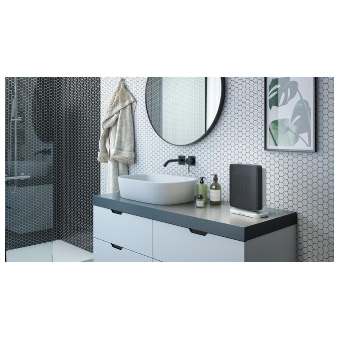 Olimpia Splendid Termoventilatore Caldo Trendy Bianco e Nero
