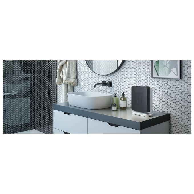 Olimpia Splendid Termoventilatore Caldo Trendy Bianco e Nero