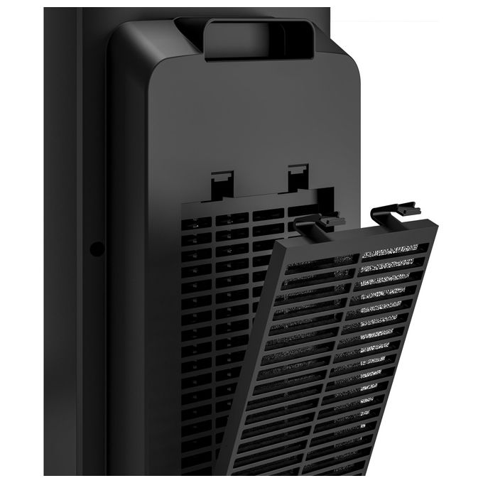 Olimpia Splendid Caldo Trendy T Interno Nero 2000W Riscaldatore Ambiente Elettrico con Ventilatore