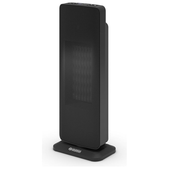 Olimpia Splendid Caldo Trendy T Interno Nero 2000W Riscaldatore Ambiente Elettrico con Ventilatore