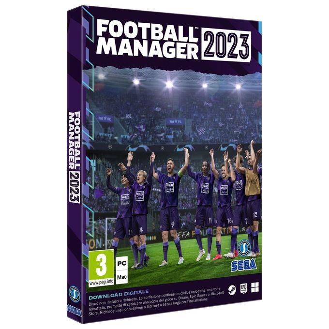Sega Videogioco Football Manager 2023 per Pc