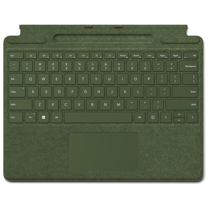 Microsoft Surface Pro Keyboard Verde Microsoft Cover Port Qwerty Italiano