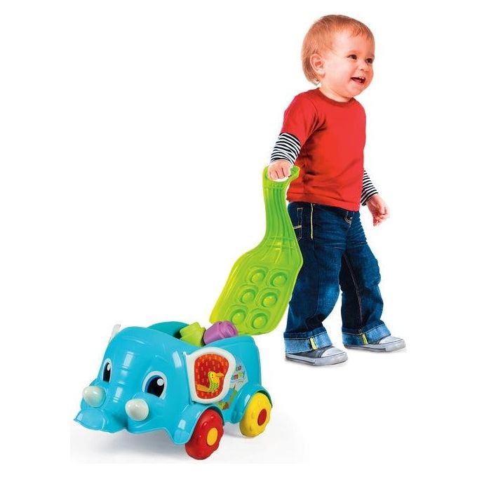 Clementoni Soft Elefantino Clemmy-Carrettino