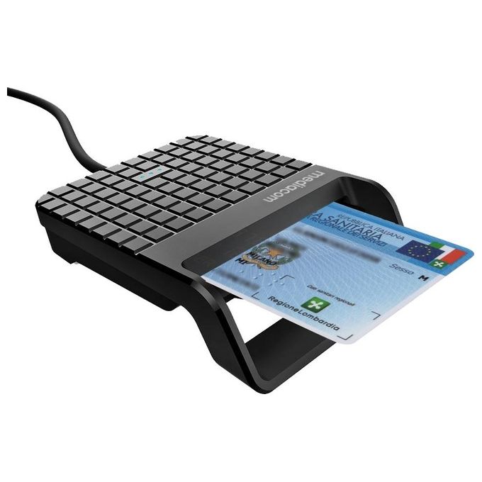 Mediacom MD-S402 Lettore Smart Card Usb 2.0