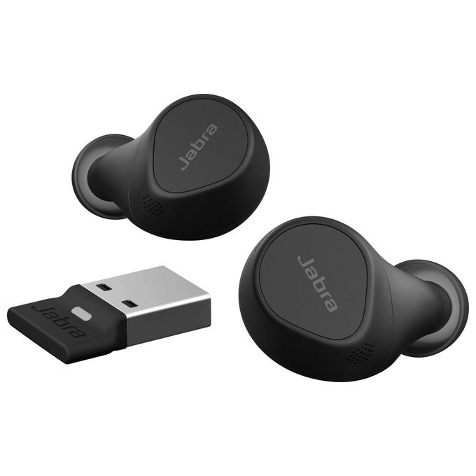 Jabra Evolve2 Buds Auricolare True Wireless Stereo (TWS) In-Ear Musica e Chiamate Bluetooth Nero