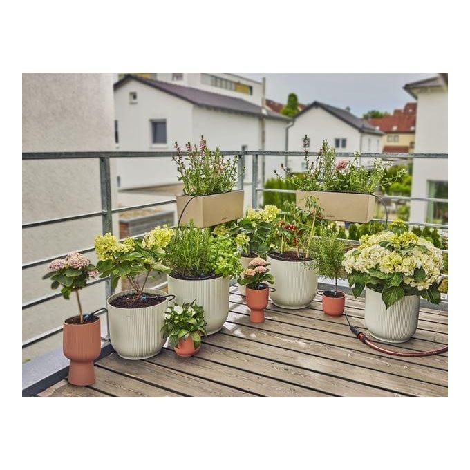Gardena Micro-Drip-System Set per Irrigazione a Goccia Kit Balcone 15 Piante