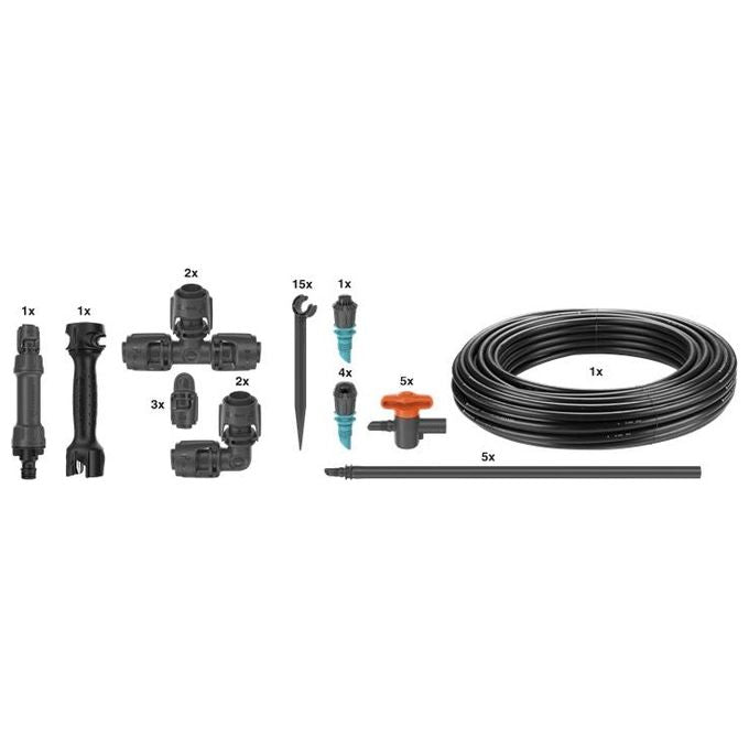 Gardena Micro-Drip-System Kit Aiuola Verdure-Fiori 60mq