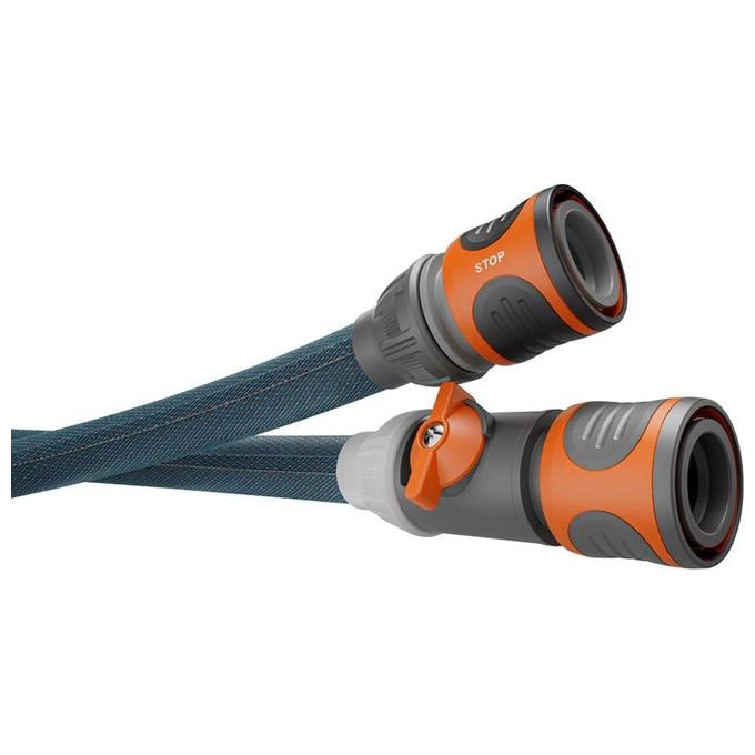 Gardena Tubo in Tessuto Liano Xtreme 1-2 10mt Set  Adattatore