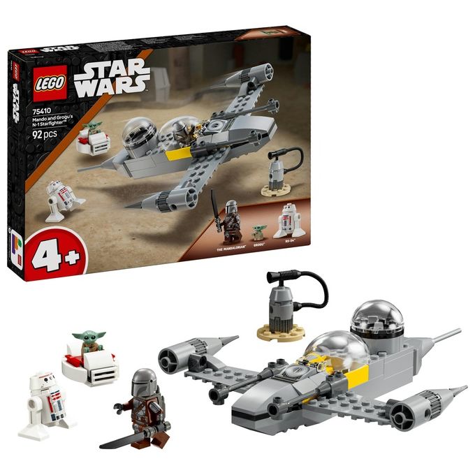 LEGO Set Starfighter N-1 di Mando e Grogu 75410 Star Wars Edizione Costruzioni Collezionabile
