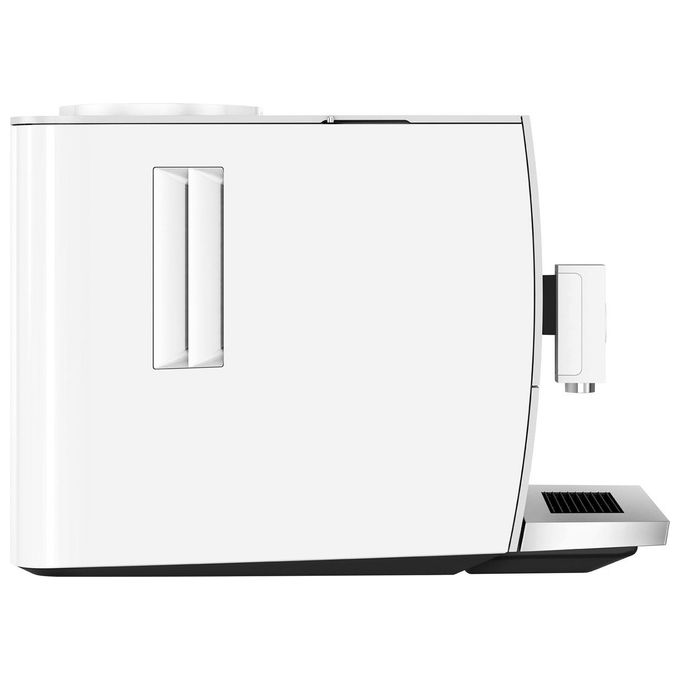 JURA ENA 4 Full Nordic White - Macchina da caffe' automatica, 1,1 L, 15 bar, 1450 W, 4 specialita', macinacaffe' Aroma G3, display a simboli, Bianco