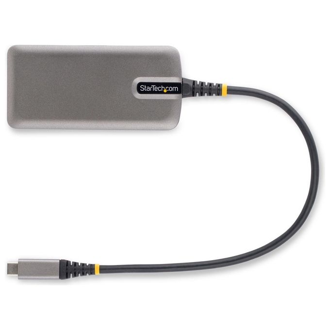 Startech.com Adattatore Multiporta Usb-c Docking Station Usb Type C Hdmi 4k 60hz Hub a 2 Porte Usb 3.0 Pd 100w
