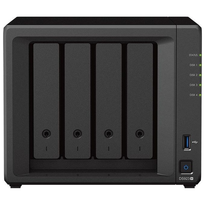 Synology DiskStation DS923 Server NAS e di Archiviazione Tower Collegamento Ethernet LAN Nero R1600