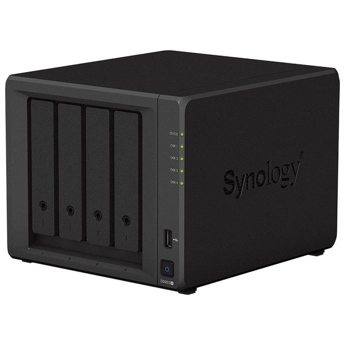 Synology DiskStation DS923 Server NAS e di Archiviazione Tower Collegamento Ethernet LAN Nero R1600