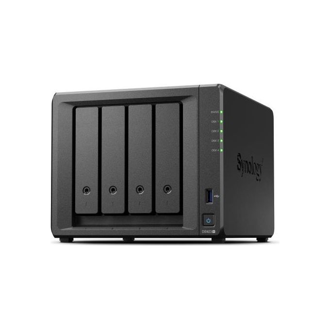 Synology DiskStation DS923 Server NAS e di Archiviazione Tower Collegamento Ethernet LAN Nero R1600