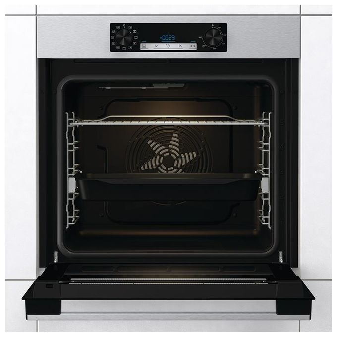 Hisense Hi4 BI62216AXTC Forno elettrico da Incasso multifunzione ventilato Steamtouch 77 Litri  Classe A 11 programmi 59,5 cm Inox