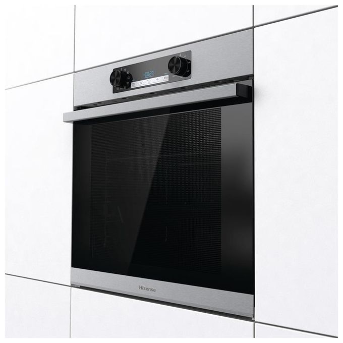 Hisense Hi4 BI62216AXTC Forno elettrico da Incasso multifunzione ventilato Steamtouch 77 Litri  Classe A 11 programmi 59,5 cm Inox
