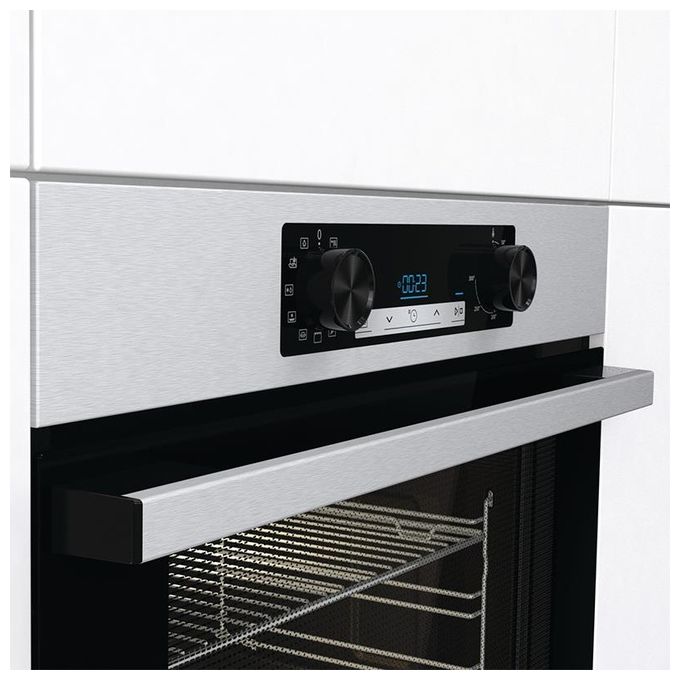 Hisense Hi4 BI62216AXTC Forno elettrico da Incasso multifunzione ventilato Steamtouch 77 Litri  Classe A 11 programmi 59,5 cm Inox