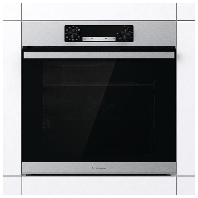 Hisense Hi4 BI62216AXTC Forno elettrico da Incasso multifunzione ventilato Steamtouch 77 Litri  Classe A 11 programmi 59,5 cm Inox