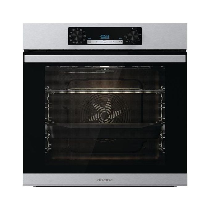 Hisense Hi4 BI62216AXTC Forno elettrico da Incasso multifunzione ventilato Steamtouch 77 Litri  Classe A 11 programmi 59,5 cm Inox