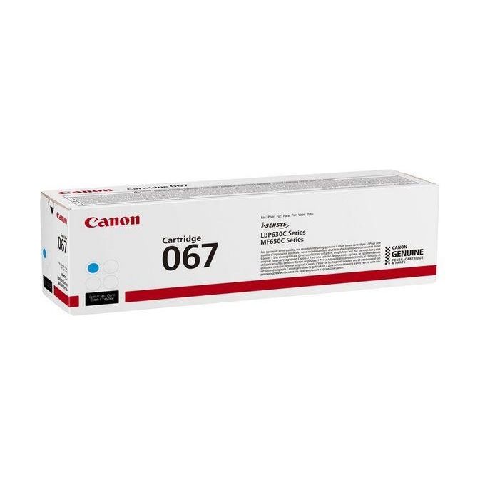 Canon 067 Cartuccia Toner 1 Pezzo Originale Ciano
