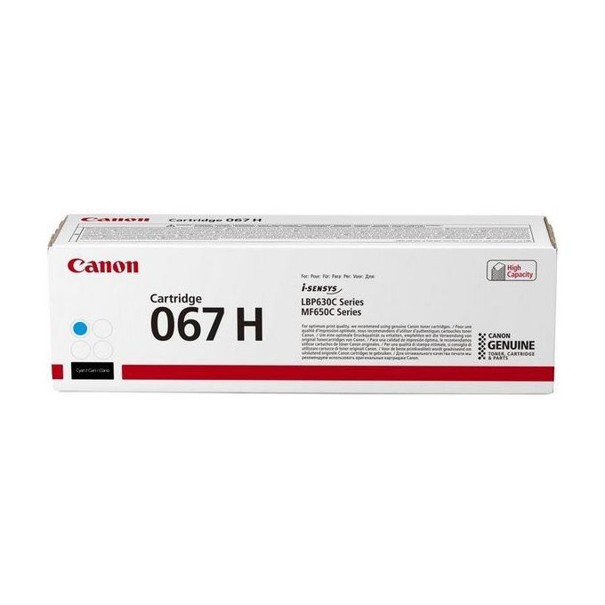 Canon 067h Toner Originale Ciano
