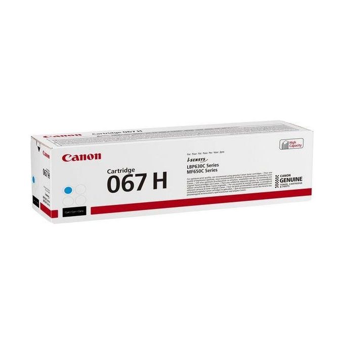 Canon 067h Toner Originale Ciano
