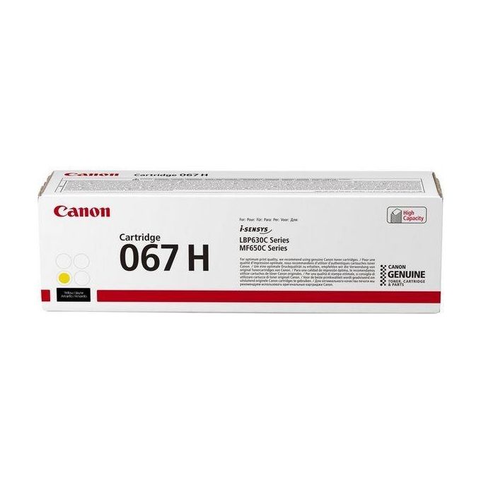Canon 067h Toner Originale Giallo