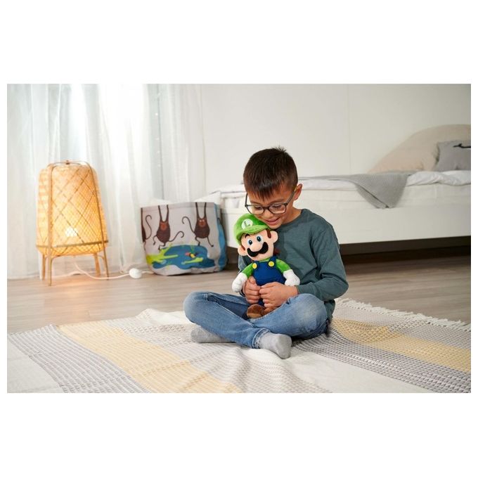 Simba Peluche Super Mario Luigi 30cm