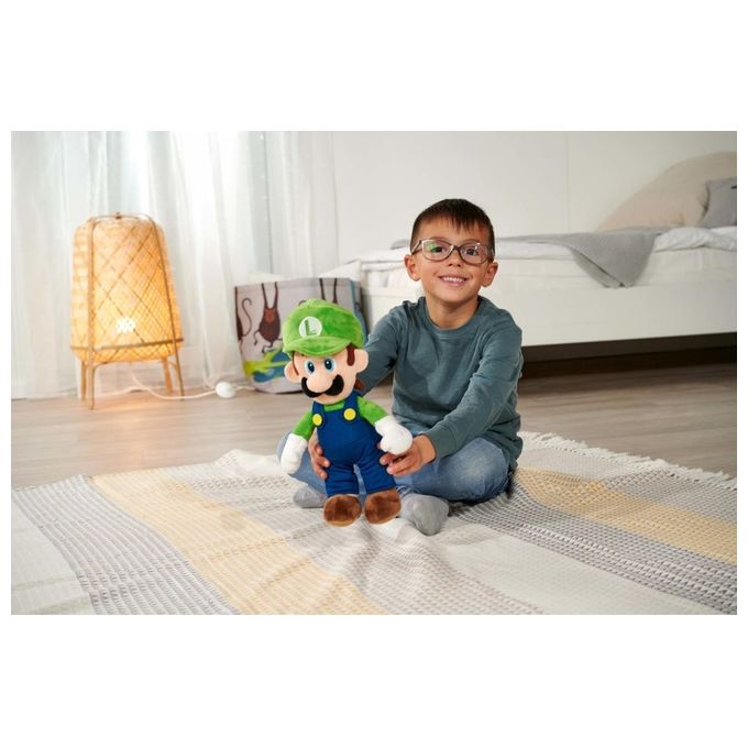Simba Peluche Super Mario Luigi 30cm