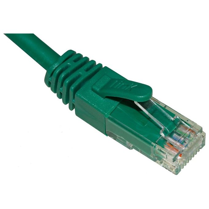 Link Cavo di Rete Categoria 6a Non Schermato Utp Awg24 Verde Halogenfree 2mt