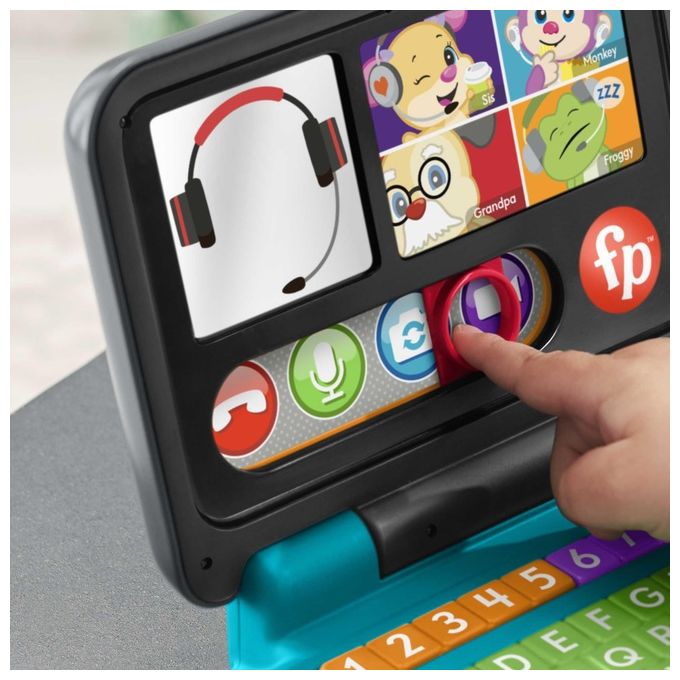 Fisher Price Prime Attivita' Ridi e Impara Il Mio Primo Laptop