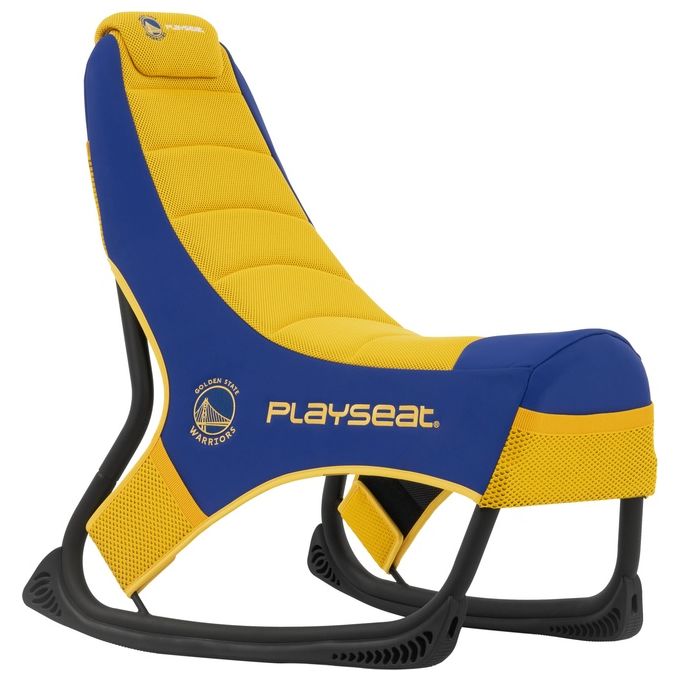 Playseat Champ Sedia Gaming NBA Golden State Warriors Giallo e Blu