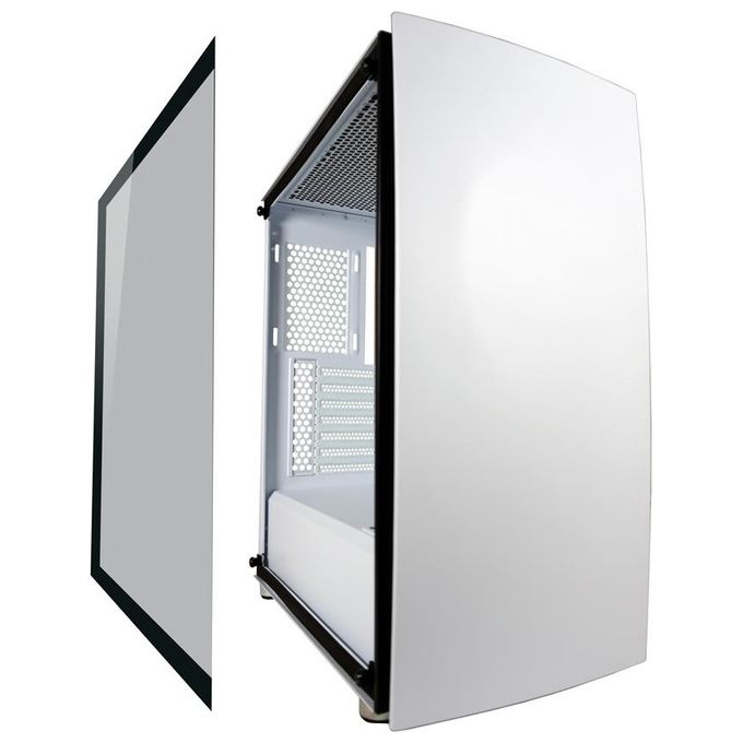 LC Power LC-713W-ON Gaming 713W Midi Tower Bianco Bright Sail