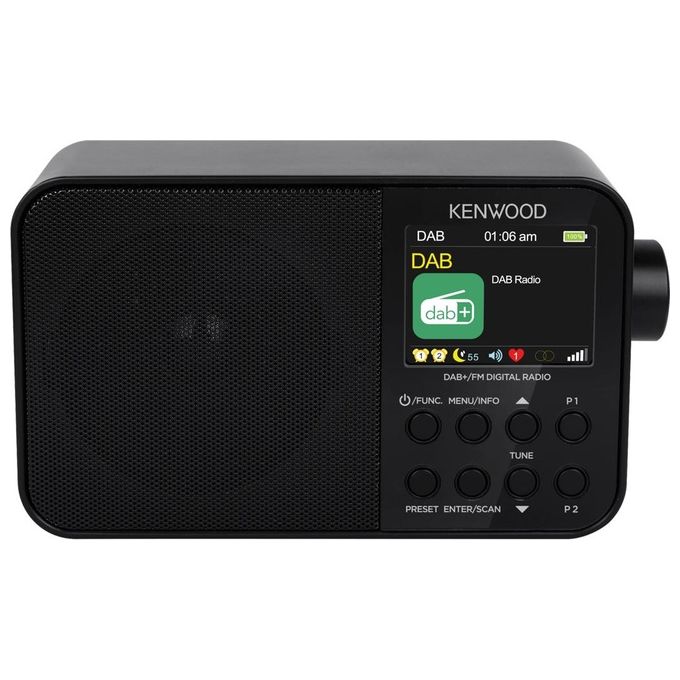 Kenwood CR M30DAB Radio Portatile Nero