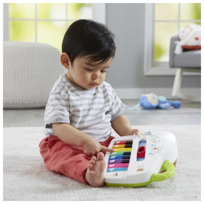 Fisher Price Prime Attivita' Ridi e Impara Pianoforte di Cagnolino