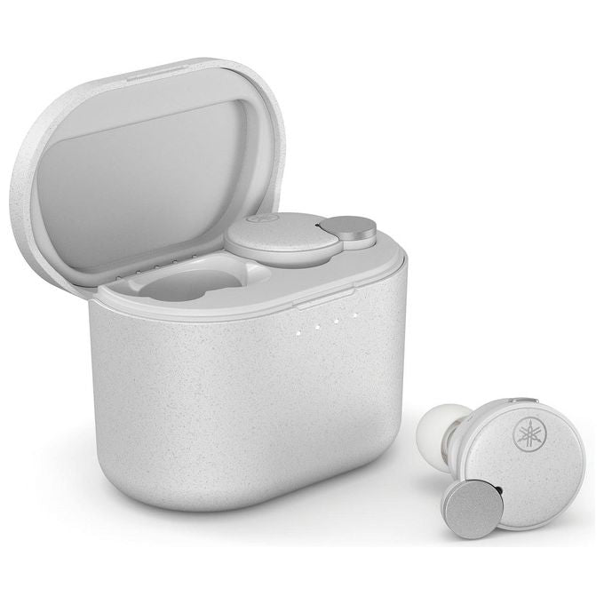 Yamaha TW-E7B Auricolari In-Ear True Wireless Bluetooth con Cancellazione Attiva del Rumore e Listening Optimize Bianco